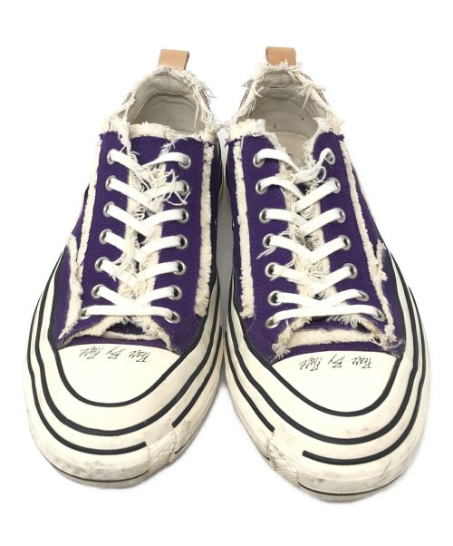 XVESSEL（ヴァネス・ウー）XVESSEL (ヴァネス・ウー) スニーカー パープル サイズ:28cmの古着・服飾アイテム