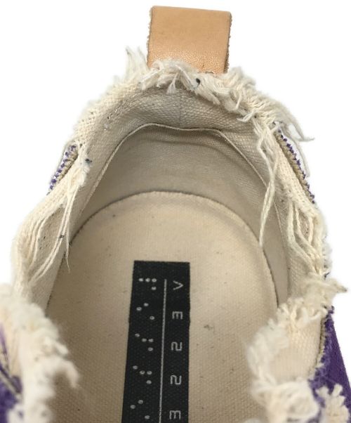 XVESSEL（ヴァネス・ウー）XVESSEL (ヴァネス・ウー) スニーカー パープル サイズ:28cmの古着・服飾アイテム