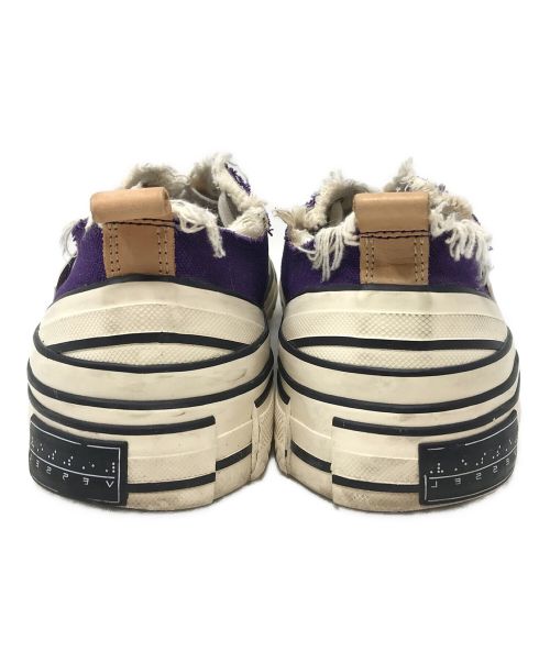 XVESSEL（ヴァネス・ウー）XVESSEL (ヴァネス・ウー) スニーカー パープル サイズ:28cmの古着・服飾アイテム