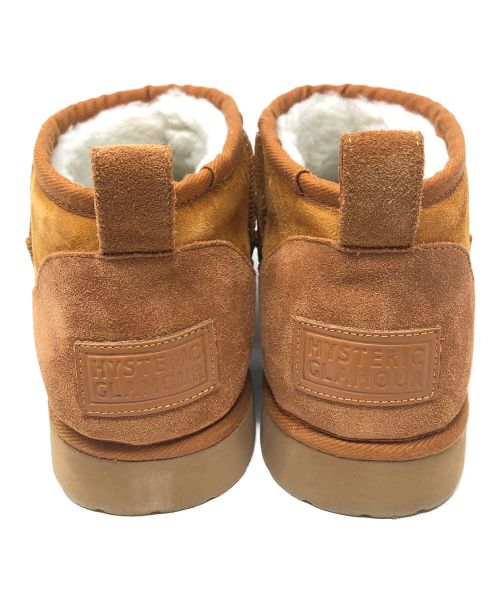 Hysteric Glamour（ヒステリックグラマー）Hysteric Glamour (ヒステリックグラマー) アンクルムートンブーツ ブラウン サイズ:24の古着・服飾アイテム