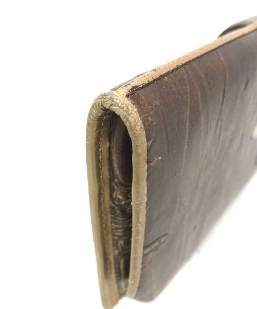 HIROKO HAYASHI（ヒロコ ハヤシ）HIROKO HAYASHI (ヒロコ ハヤシ) 長財布 ブラウン サイズ:実寸サイズにてご確認ください。の古着・服飾アイテム