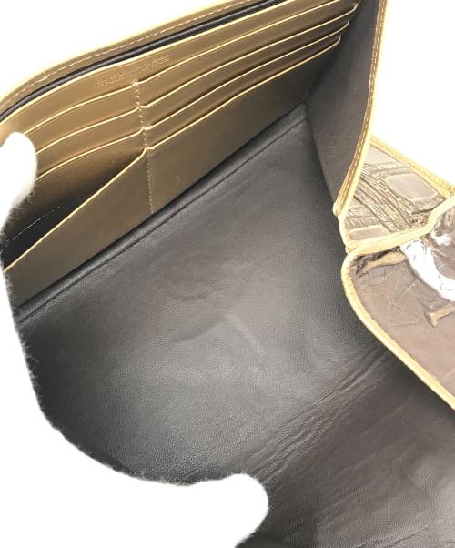 HIROKO HAYASHI（ヒロコ ハヤシ）HIROKO HAYASHI (ヒロコ ハヤシ) 長財布 ブラウン サイズ:実寸サイズにてご確認ください。の古着・服飾アイテム