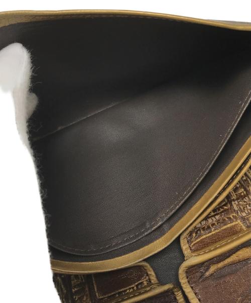 HIROKO HAYASHI（ヒロコ ハヤシ）HIROKO HAYASHI (ヒロコ ハヤシ) 長財布 ブラウン サイズ:実寸サイズにてご確認ください。の古着・服飾アイテム