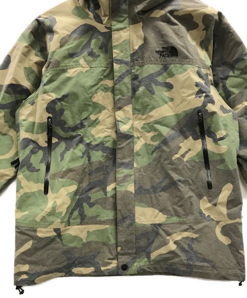 THE NORTH FACE（ザ ノース フェイス）THE NORTH FACE (ザ ノース フェイス) ジャケット Novelty Cassius Triclimate（ノベルティ カシウス トリクライメイト） グリーン サイズ:Mの古着・服飾アイテム