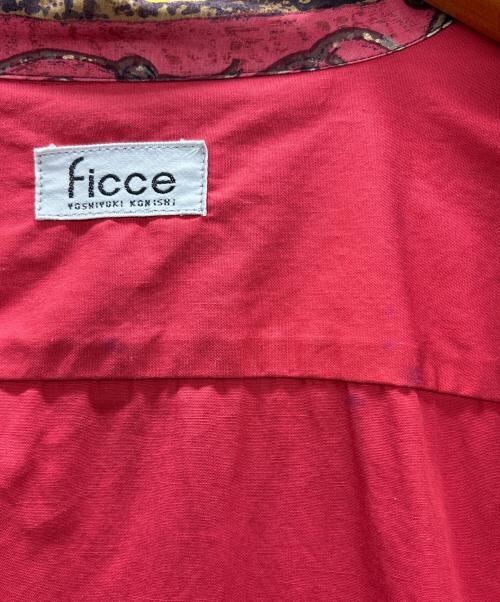 FICCE（フィッチェ）FICCE (フィッチェ) シャツ レッド サイズ:表記無しの古着・服飾アイテム