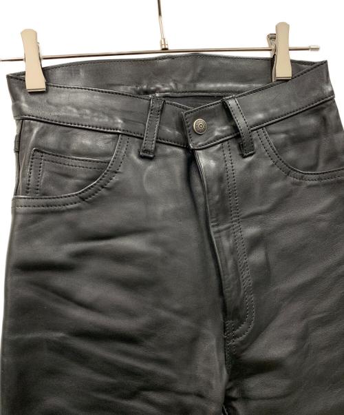 Aero LEATHER（エアロレザー）Aero LEATHER (エアロレザー) ホースレザーパンツ ブラック サイズ:W29の古着・服飾アイテム