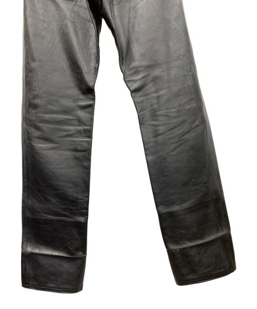 Aero LEATHER（エアロレザー）Aero LEATHER (エアロレザー) ホースレザーパンツ ブラック サイズ:W29の古着・服飾アイテム
