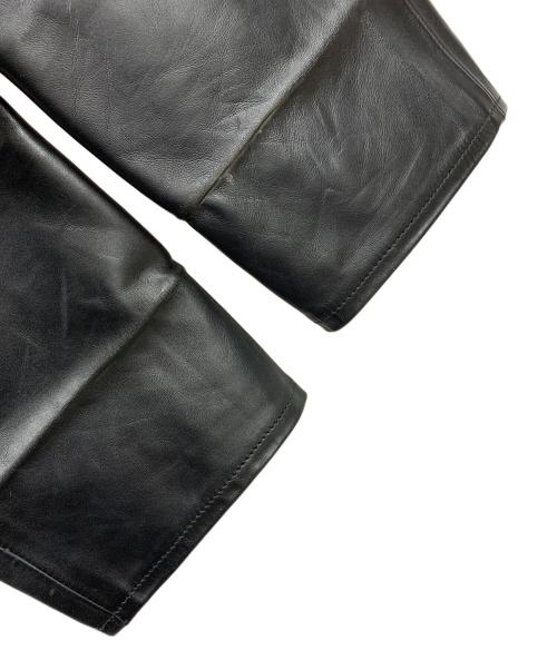 Aero LEATHER（エアロレザー）Aero LEATHER (エアロレザー) ホースレザーパンツ ブラック サイズ:W29の古着・服飾アイテム
