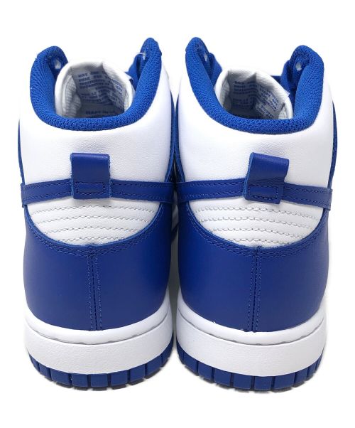 NIKE（ナイキ）NIKE (ナイキ) ハイカットスニーカー DUNK HI RETRO(ダンク ハイ レトロ) ブルー×ホワイト サイズ:27.5cm 未使用品の古着・服飾アイテム