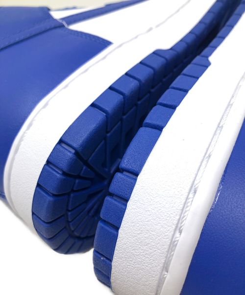 NIKE（ナイキ）NIKE (ナイキ) ハイカットスニーカー DUNK HI RETRO(ダンク ハイ レトロ) ブルー×ホワイト サイズ:27.5cm 未使用品の古着・服飾アイテム