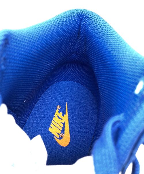 NIKE（ナイキ）NIKE (ナイキ) ハイカットスニーカー DUNK HI RETRO(ダンク ハイ レトロ) ブルー×ホワイト サイズ:27.5cm 未使用品の古着・服飾アイテム