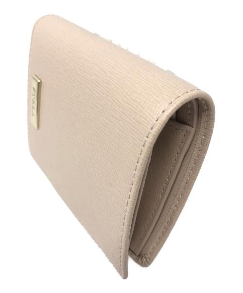 FURLA（フルラ）FURLA (フルラ) 2つ折り財布 ピンクベージュ サイズ:実寸サイズにてご確認ください。の古着・服飾アイテム