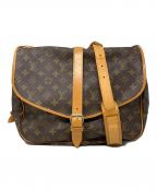 LOUIS VUITTONルイ ヴィトン）の古着「ショルダーバッグ　モノグラム　ソミュール35」