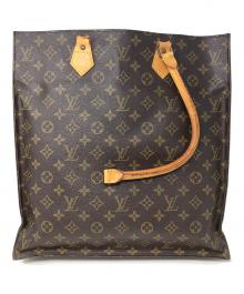 LOUIS VUITTON（ルイ ヴィトン）の古着「トートバッグ モノグラム サックプラ」｜ブラウン