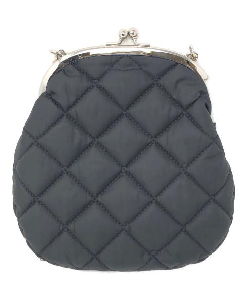 beautiful people（ビューティフルピープル）beautiful people (ビューティフルピープル) がま口ショルダーバッグ ブラック サイズ:Fの古着・服飾アイテム