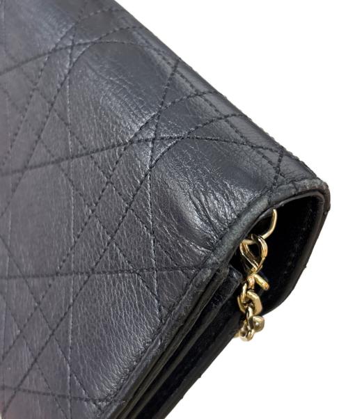 Christian Dior（クリスチャン ディオール）Christian Dior (クリスチャン ディオール) チェーンウォレット ブラックの古着・服飾アイテム