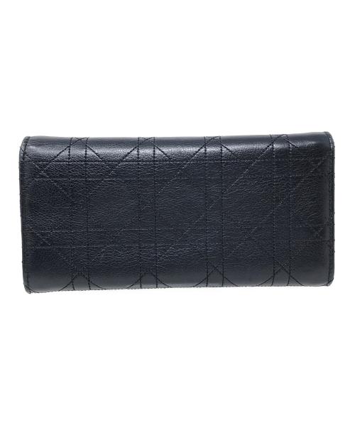 Christian Dior（クリスチャン ディオール）Christian Dior (クリスチャン ディオール) チェーンウォレット　カナージュ ブラック サイズ:実寸サイズにてご確認ください。の古着・服飾アイテム