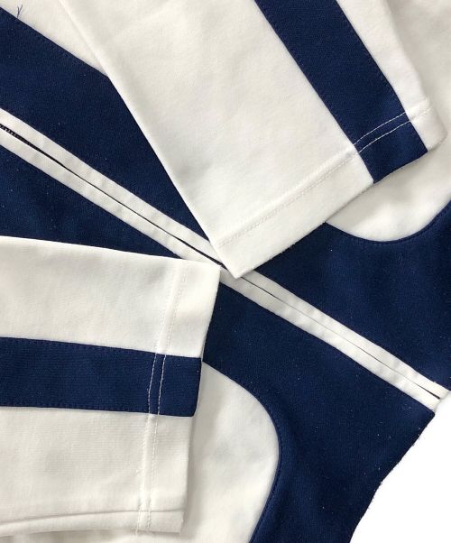 NIKE（ナイキ）NIKE (ナイキ) 90ｓ 銀タグトラックジャケット ホワイト×ネイビー サイズ:Lの古着・服飾アイテム