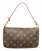 LOUIS VUITTONルイ ヴィトン）の古着「ポーチ モノグラム  ポシェット・アクセソワール」｜ブラウン