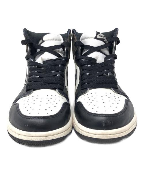 NIKE（ナイキ）NIKE (ナイキ) ハイカットスニーカー AIR JORDAN 1 RETRO HIGH OG(エア ジョーダン 1 レトロ ハイ オリジナル) ホワイト×モカ サイズ:27cmの古着・服飾アイテム