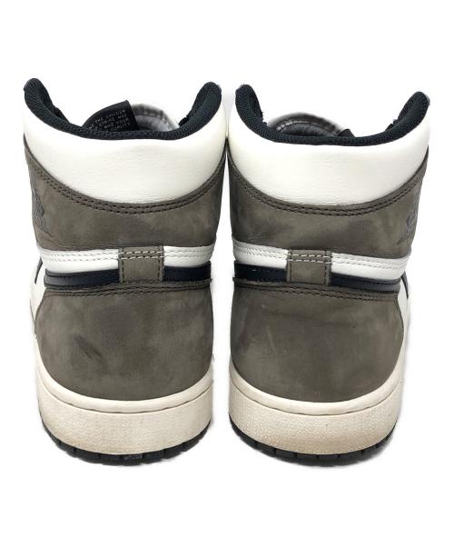NIKE（ナイキ）NIKE (ナイキ) ハイカットスニーカー AIR JORDAN 1 RETRO HIGH OG(エア ジョーダン 1 レトロ ハイ オリジナル) ホワイト×モカ サイズ:27cmの古着・服飾アイテム