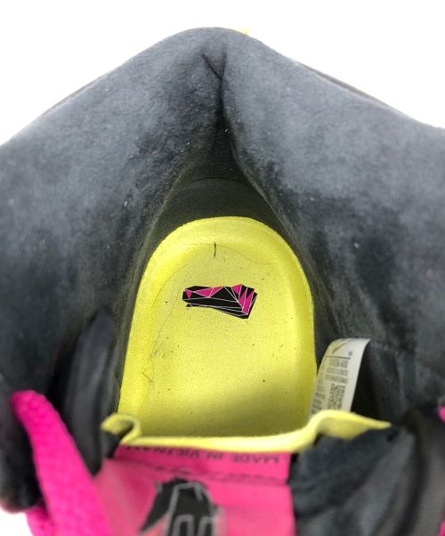 NIKE（ナイキ）NIKE (ナイキ) ハイカットスニーカー SB DUNK HIGH PRO QS(スケートボーディング ダンク ハイ クイックストライク) ピンク×グレー サイズ:26cmの古着・服飾アイテム