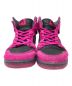 NIKE (ナイキ) ハイカットスニーカー SB DUNK HIGH PRO QS(スケートボーディング ダンク ハイ クイックストライク) ピンク×グレー サイズ:26cm：8000円