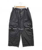 YOUNGER SONGヤンガーソング）の古着「タックパンツ」｜ブラック