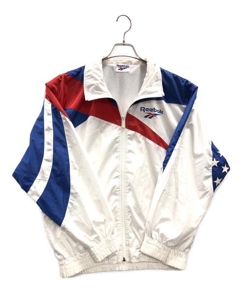REEBOK（リーボック）REEBOK (リーボック) ナイロンジャケット ホワイト サイズ:不明の古着・服飾アイテム