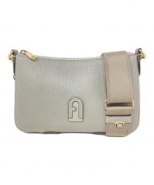 FURLA（フルラ）の古着「レザーショルダーバッグ ATENA（アテナ）」｜アイボリー