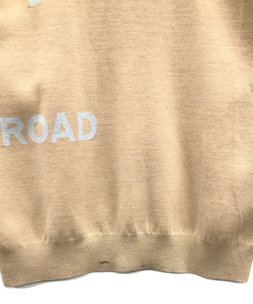 BURBERRY（バーバリー）BURBERRY (バーバリー) ホースフェリーニット ベージュ サイズ:Lの古着・服飾アイテム