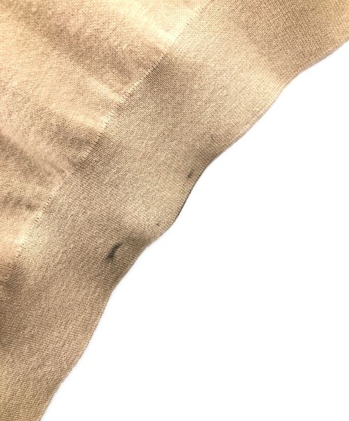 BURBERRY（バーバリー）BURBERRY (バーバリー) ホースフェリーニット ベージュ サイズ:Lの古着・服飾アイテム