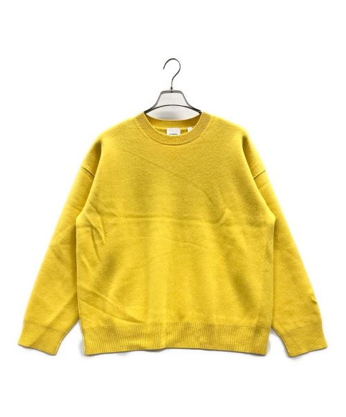 BURBERRY（バーバリー）BURBERRY (バーバリー) ニット イエロー サイズ:Mの古着・服飾アイテム