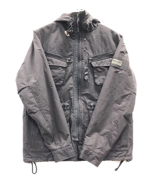 BRIEFING（ブリーフィング）BRIEFING (ブリーフィング) nano universe (ナノユニバース) ジャケット ブラック サイズ:Mの古着・服飾アイテム