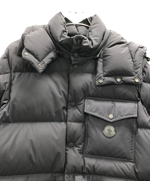 MONCLER（モンクレール）MONCLER (モンクレール) ダウンジャケット ネイビー サイズ:2の古着・服飾アイテム