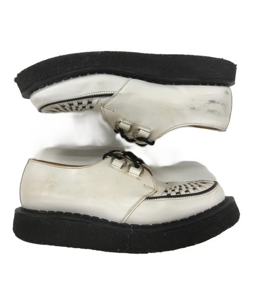 GEORGE COX（ジョージコックス）GEORGE COX (ジョージコックス) シューズ ホワイト サイズ:9の古着・服飾アイテム