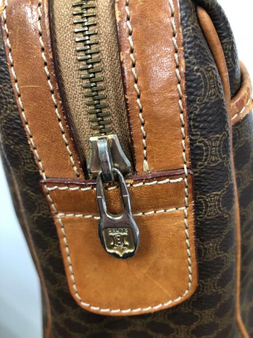 CELINE（セリーヌ）CELINE (セリーヌ) ハンドバッグ マカダム ブラウン サイズ:実寸サイズにてご確認ください。の古着・服飾アイテム