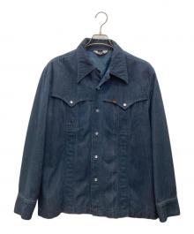 LEE（リー）の古着「ウエスタンシャツ」｜ネイビー