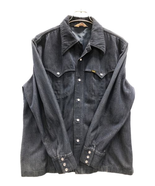 LEE（リー）LEE (リー) ウエスタンシャツ ネイビー サイズ:不明の古着・服飾アイテム