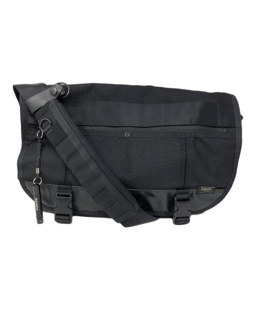 PORTER（ポーター）PORTER (ポーター) メッセンジャーバッグ ブラック サイズ:実寸サイズにてご確認ください。の古着・服飾アイテム