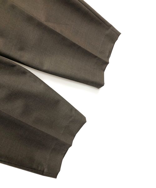 STEVEN ALAN（スティーブンアラン）STEVEN ALAN (スティーブンアラン) チノパンツ MGD IN 2PLEATED DRESS TROUSERS ブラウン サイズ:XLの古着・服飾アイテム