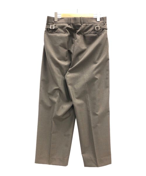 STEVEN ALAN（スティーブンアラン）STEVEN ALAN (スティーブンアラン) チノパンツ MGD IN 2PLEATED DRESS TROUSERS ブラウン サイズ:XLの古着・服飾アイテム