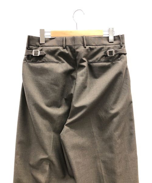STEVEN ALAN（スティーブンアラン）STEVEN ALAN (スティーブンアラン) チノパンツ MGD IN 2PLEATED DRESS TROUSERS ブラウン サイズ:XLの古着・服飾アイテム