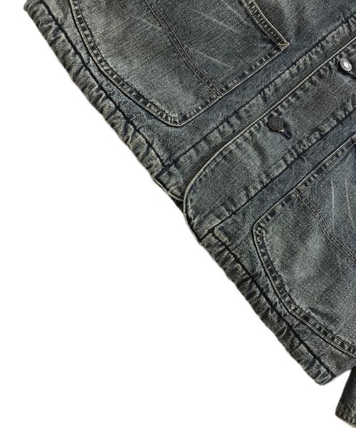 GAP（ギャップ）GAP (ギャップ) デニムカバーオール ブルー サイズ:Sの古着・服飾アイテム