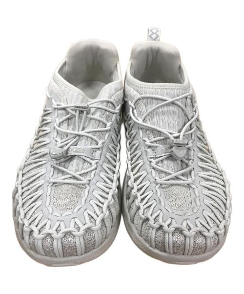 KEEN（キーン）KEEN (キーン) スニーカー ライトグレー サイズ:27cmの古着・服飾アイテム