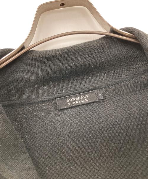 BURBERRY BLACK LABEL（バーバリーブラックレーベル）BURBERRY BLACK LABEL (バーバリーブラックレーベル) ニットテーラードジャケット ブラック サイズ:3の古着・服飾アイテム