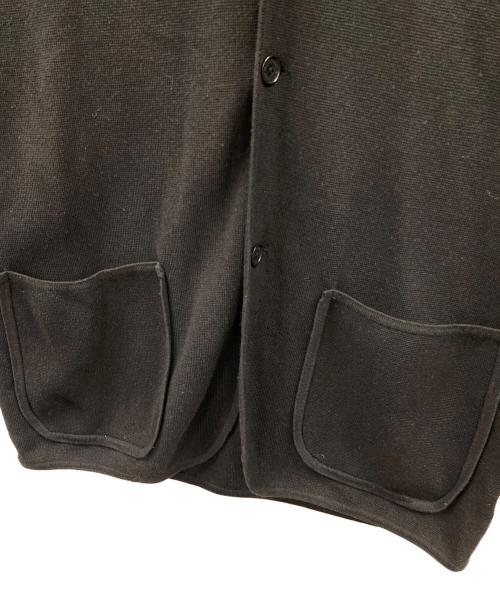 BURBERRY BLACK LABEL（バーバリーブラックレーベル）BURBERRY BLACK LABEL (バーバリーブラックレーベル) ニットテーラードジャケット ブラック サイズ:3の古着・服飾アイテム