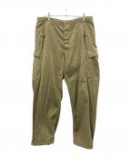 旧東ドイツ軍旧東ドイツ軍）の古着「レインカモカーゴパンツ」｜オリーブ