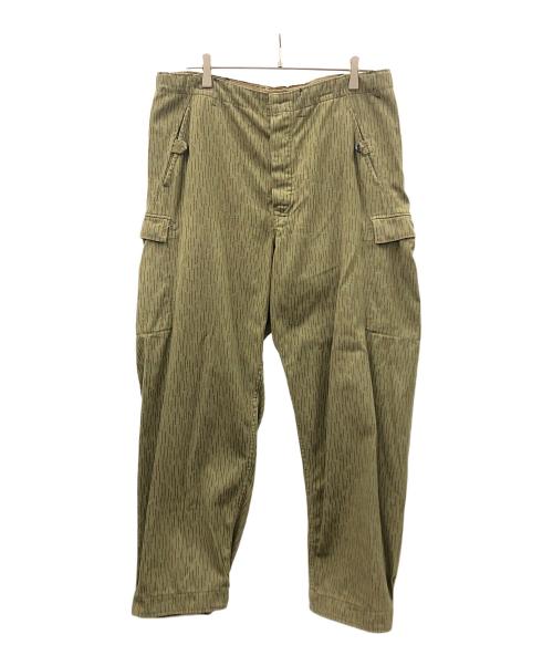 旧東ドイツ軍（旧東ドイツ軍）旧東ドイツ軍 (旧東ドイツ軍) レインカモカーゴパンツ オリーブ サイズ:48の古着・服飾アイテム