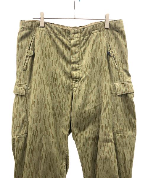 旧東ドイツ軍（旧東ドイツ軍）旧東ドイツ軍 (旧東ドイツ軍) レインカモカーゴパンツ オリーブ サイズ:48の古着・服飾アイテム